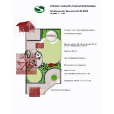 Tuinontwerp Zeewolde schetsvoorstel