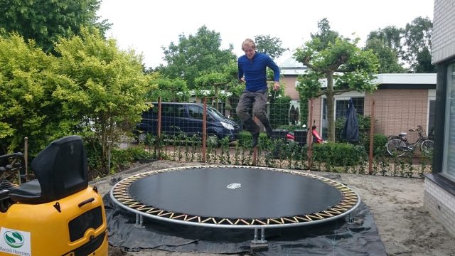 Trampoline plaatsen Zeewolde