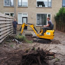 Tuinaanleg Harderwijk Beneluxlaan