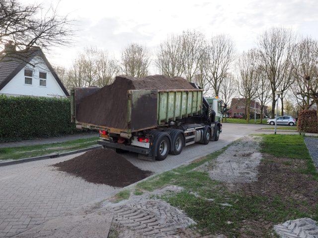 Grondwerk voor tuinaanleg Zeewolde