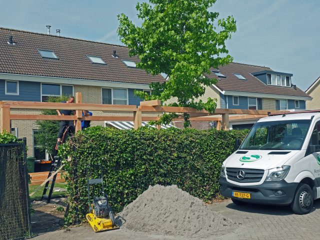 Pergola bouwen Zeewolde, Harderwijk e.o.