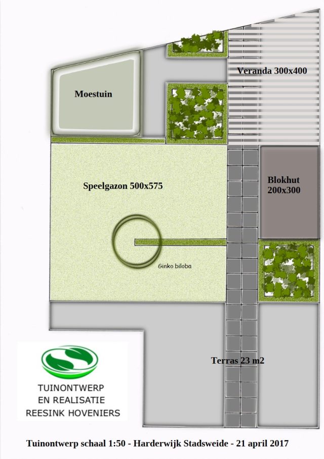 Tuinontwerp Harderwijk Stadsweide