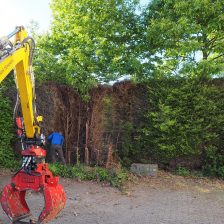 Hoveniersbedrijf Zeewolde vervangt coniferenhaag