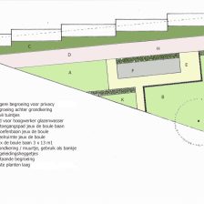 Reesink Hoveniers ontwerpt  Jeux de Boules baan.