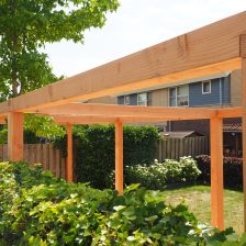 Tuinaanleg met pergola