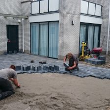 Bestrating door stratenmakers Zeewolde