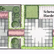 Tuinontwerp voor tuinaanleg Harderwijk