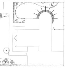 Tuinontwerp met beplantingsplan