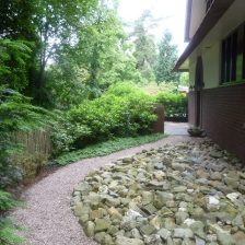 Tuinaanleg bostuin in Amersfoort