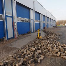 Bestrating bedrijfsterrein Zeewolde