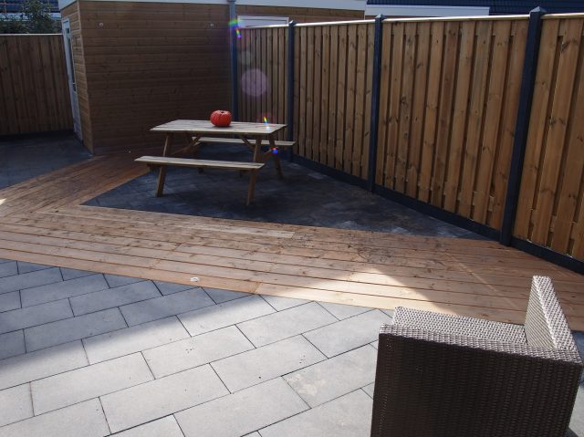 Tuinontwerp en bestrating in Zeewolde