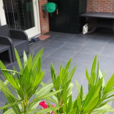 Tuinaanleg Amersfoort met keramische tegels