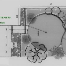 Tuinaanleg Zeewolde met cirkelbestrating