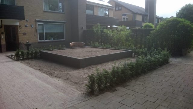 Voor het beplanten