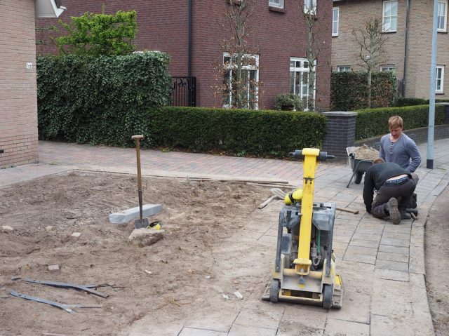 Bestrating Harderwijk Drielanden